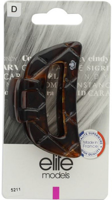 

Elite Models Elite Models Claw Hair Clip (Made in France) - Brown Hair Accessory Set(Brown)