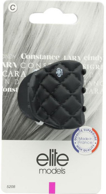 

Elite Models Elite Models Claw Hair Clip (Made in France) - Matte Black Hair Accessory Set(Black)