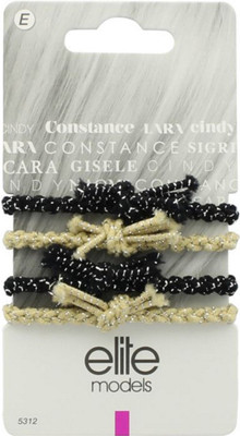 

Elite Models Elite Models Fashion Hair Elastic Bands - Multi Hair Accessory Set(Multicolor)