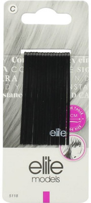 

Elite Models Elite Models Fashion Hair Slides - Black Hair Accessory Set(Black)