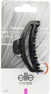 

Elite Models Elite Models Claw Hair Clip (Made in France) - Black Hair Accessory Set(Black)