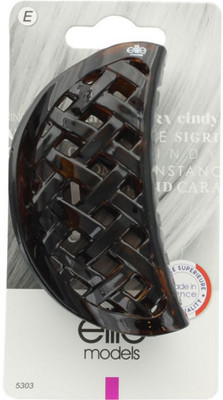 

Elite Models Elite Models Claw Hair Clip (Made in France) - Brown Hair Accessory Set(Brown)