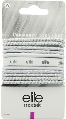 

Elite Models Elite Models Hair Elastic Bands - White Hair Accessory Set(White)