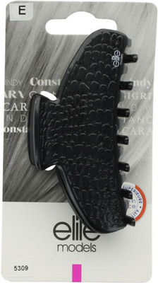 

Elite Models Elite Models Claw Hair Clip (Made in France) - Black Hair Accessory Set(Black)