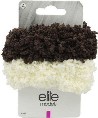 

Elite Models Elite Models Fashion Hair Scrunchies - Brown Hair Accessory Set(Brown)