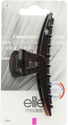 

Elite Models Elite Models Claw Hair Clip (Made in France) - Brown Hair Accessory Set(Brown)