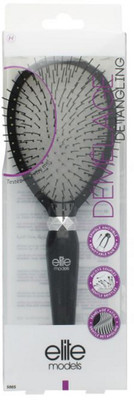 

Elite Models Elite Models Plastic Bristles Cushion Hair Brush - Black