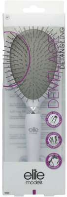 

Elite Models Elite Models Metal Bristles Cushion Hair Brush - White