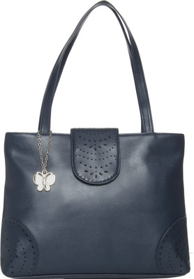 Butterflies Hand-held Bag(Blue)