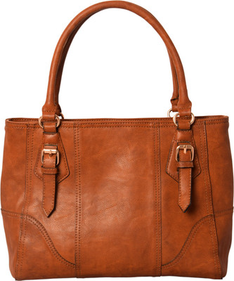 

Lychee Bags Hand-held Bag(Brown)