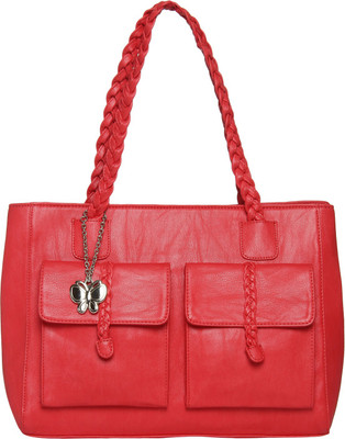 

Butterflies Hand-held Bag(Red)