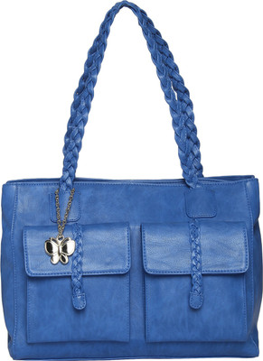 

Butterflies Hand-held Bag(Blue)