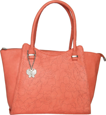 

Butterflies Hand-held Bag(Pink)