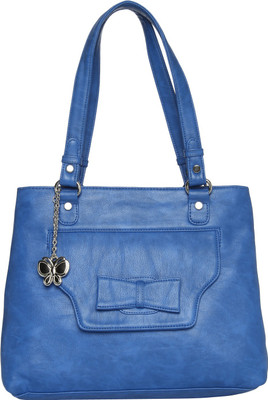 

Butterflies Hand-held Bag(Blue)