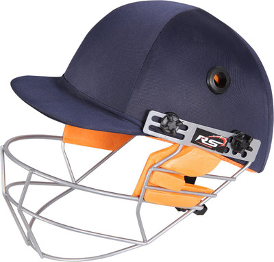 

RS SPORT RST20 Cricket Helmet(Blue, Orange)