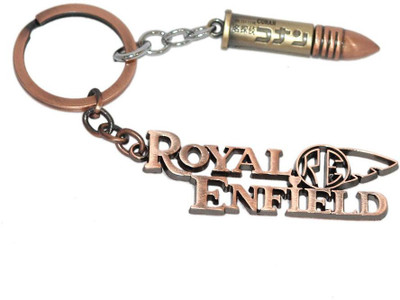 

Aura Royal Enfield Logo Bullet Key Chain