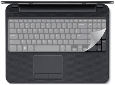 QP360 Keyguard Protector For Dell Inspiron 5000 5558 Y566002IN9 Core i3 15.6 Inch Laptop Keyboard Skin Transparent QP360 Computer Peripherals