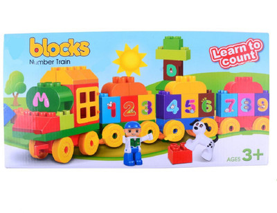 

Taaza Garam kids High Quality Imported Number Blocks Train Set for Kids multicolor gift toy(Multicolor)