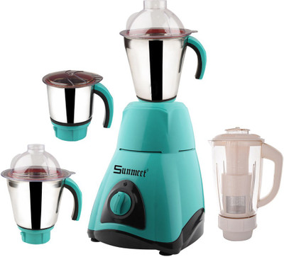 

Sunmeet MG16-402 600 W Mixer Grinder(Green, 4 Jars)