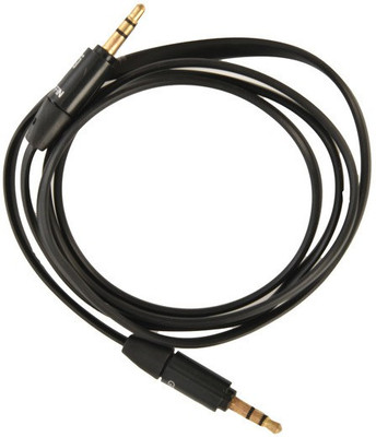 

Griffin High Quality 3.5 MM Flat Stereo Aux for Mobile, Tablet & Car Player AUX Cable(Black)