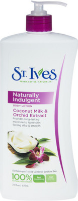 

St. Ives Naturally Indulgent Coconut Milk and Orchid Body Lotion,(621 ml)