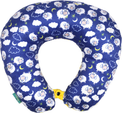 

Thathing Counting Sheep Neck Pillow(Blue, Yellow), Blue;multicolor;yellow