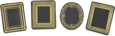 

Elan Steel Photo Frame(Black, 1 Photos)