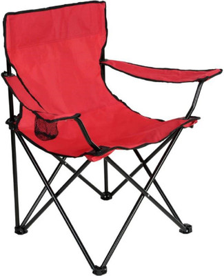 

velkro Metal Outdoor Chair(Finish Color - Red)