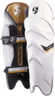 

SG Mega Lite Men's (39 - 43 cm) Wicket Keeping Pad(White, left - right handed)