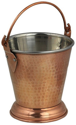 

Veda Home & Lifestyle 800 ML SERVING BUCKET Pot 1 L(Copper), Multicolor