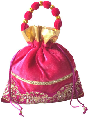 

Style and Culture Potli bag Potli(Pink)