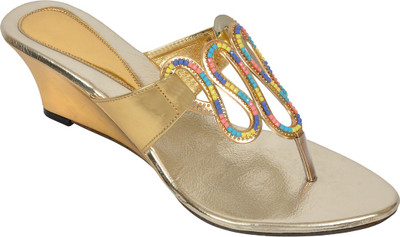 

Altek Women Gold Wedges