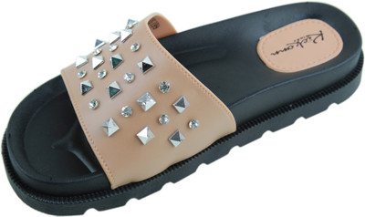

Kickonn Women Brown Flats