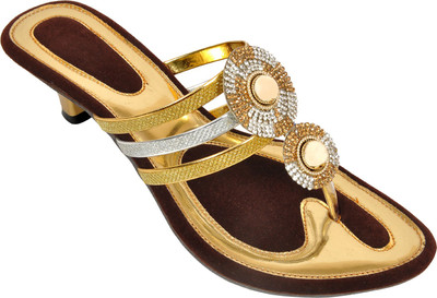 

Altek Women Golden Heels