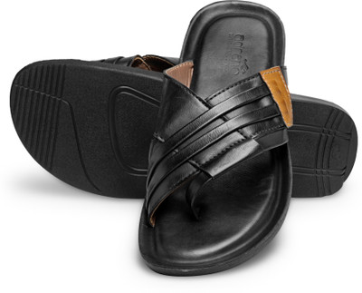 

Adreno Men Black Sandals
