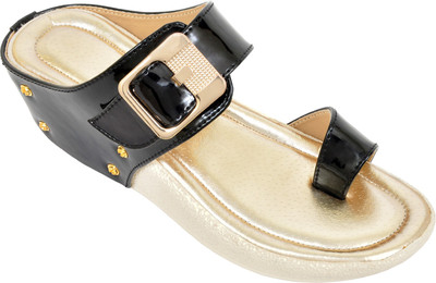 

Altek Women Black Wedges