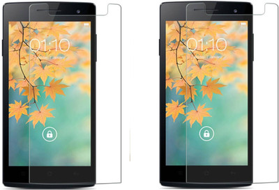Cowboy Tempered Glass Guard for Oppo find 5 mini(Pack of 2)