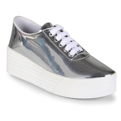 

STEEMO Party Wear For Women(Silver, White