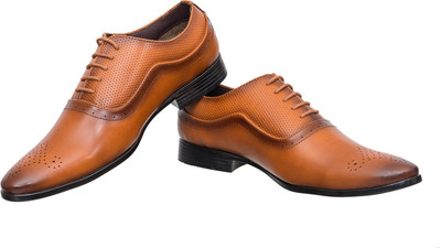 

H&V Lace Up For Men(Tan
