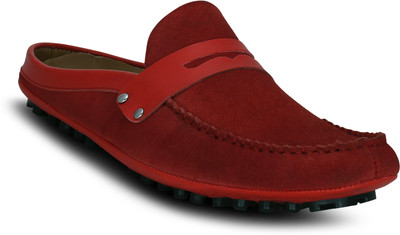

Kielz Fancy-Red-Slip-on-Man's-Loafers Casuals For Men(Maroon