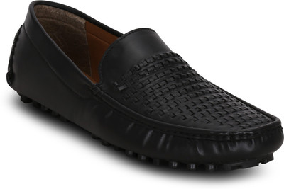 

Kielz Black-Slip-on-Gent's-Loafers Loafers For Men(Black