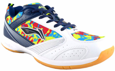 

Li-Ning Camo Star AYTK111-2 Badminton Shoes For Men(Multicolor, 01;green