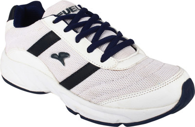 

Fuel Mens Boys Laced Up Solid Running Shoes For Men(White, Navy