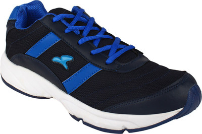 

Fuel Mens Boys Laced Up Solid Running Shoes For Men(Navy, Blue
