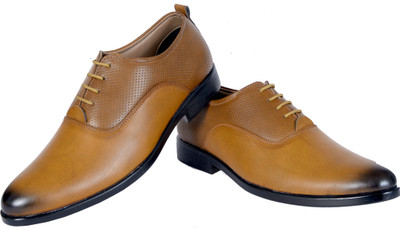 

Shoebook Tan Formals Lace Up For Men(Tan