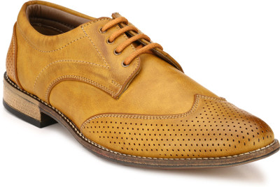 

Footcholic Kolher Party Wear For Men(Tan