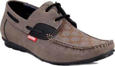 

Zebra Men's CasualLeather Shoe Casuals For Men(Grey