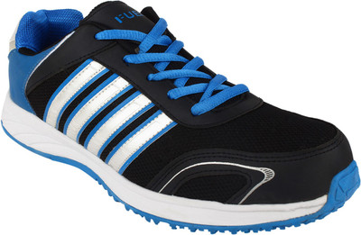 

Fuel Mens Boys Laced Up Solid Running Shoes For Men(Black, Blue