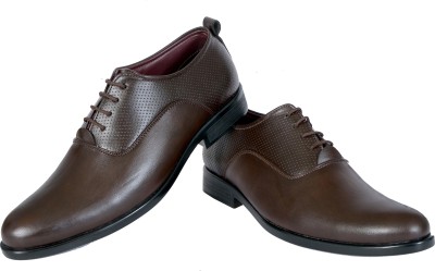 

Shoebook Brown formal Shoes Lace Up For Men(Brown