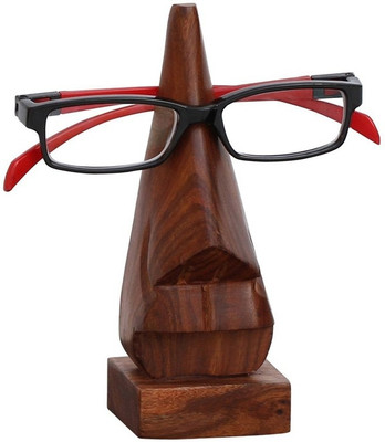 

Craftatoz 1 Compartments Wood 1 Compartments Spectacle Holder(Brown)